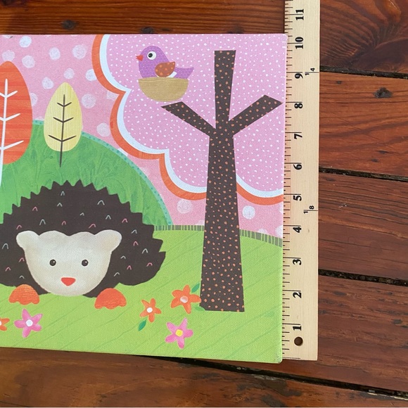 Love & Nature Hedgehog Pal Wall Art 10x10 - Picture 7 of 9